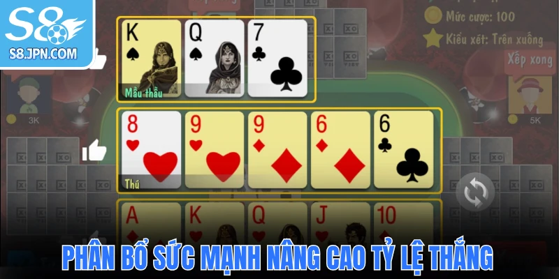 Phân bổ sức mạnh nâng cao tỷ lệ thắng